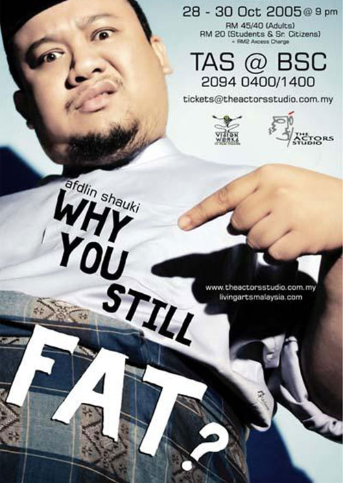 Afdlin Shauki – Why You Still Fat?